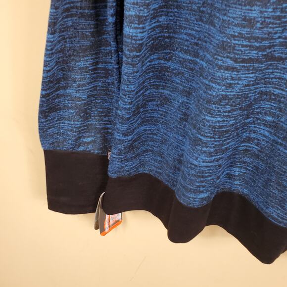 RBX Hacci Cowl Neck Cold Shoulder Pullover Size L - Picture 9 of 12